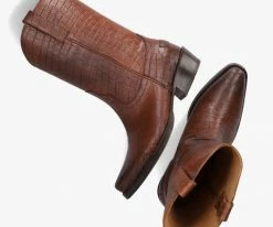 Shabbies 192020110 santiags en cognac 10 Shabbies 192020110 santiags en cognac -Bottes Femme Soldes 200117 5