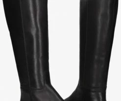 Shabbies 191020085 bottes hautes en noir 9 Shabbies 191020085 bottes hautes en noir -Bottes Femme Soldes 200124 5