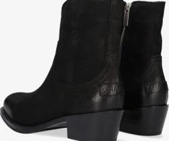 Shabbies 182020342 santiags en noir -Bottes Femme Soldes 200133 3