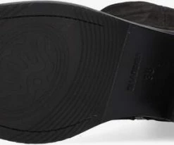 Shabbies 182020342 santiags en noir -Bottes Femme Soldes 200133 4