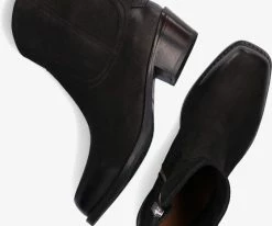 Shabbies 182020342 santiags en noir -Bottes Femme Soldes 200133 5