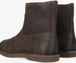 Shabbies 181020362 bottillons en marron 8 Shabbies 181020362 bottillons en marron -Bottes Femme Soldes 200140 3