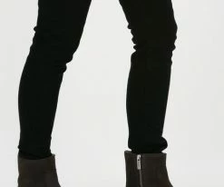 Shabbies 181020362 bottillons en marron 11 Shabbies 181020362 bottillons en marron -Bottes Femme Soldes 200140 8