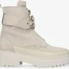 Nubikk fae ray bottillons en blanc -Bottes Femme Soldes 200193 2