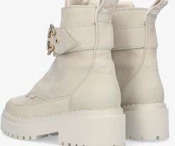 Nubikk fae ray bottillons en blanc -Bottes Femme Soldes 200193 3