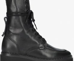 Nubikk fae aubine bottines à lacets en noir