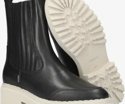 Nubikk fae lina bottines chelsea en noir -Bottes Femme Soldes 200227 4