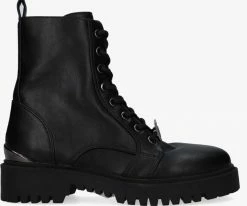 Guess omala bottines à lacets en noir