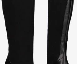 Notre-v 17595 bottes hautes en noir -Bottes Femme Soldes 200276 5