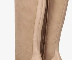 Notre-v 17595 bottes hautes en beige -Bottes Femme Soldes 200277 3