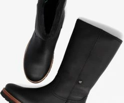 Panama jack bambina b104 bottes hautes en noir -Bottes Femme Soldes 200373 5