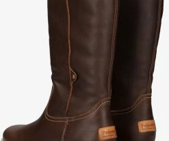 Panama jack bambina b94 bottes hautes en marron -Bottes Femme Soldes 200374 3