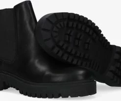 Guess olet bottines chelsea en noir -Bottes Femme Soldes 200400 4