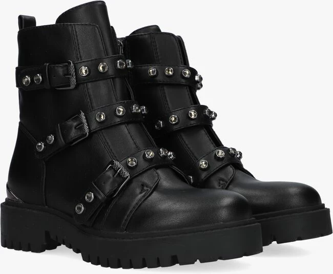 Guess ocea biker boots en noir 2 Guess ocea biker boots en noir – Image 2