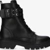 Guess riter bottines à lacets en noir -Bottes Femme Soldes 200410 2