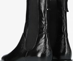 Omoda p22203 bottines chelsea en noir -Bottes Femme Soldes 200766 3