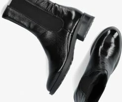 Omoda p22203 bottines chelsea en noir -Bottes Femme Soldes 200766 5