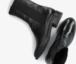 Omoda p22203 bottines chelsea en noir -Bottes Femme Soldes 200767 5