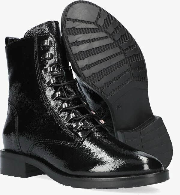 Omoda p22218 bottines à lacets en noir 4 Omoda p22218 bottines à lacets en noir – Image 4