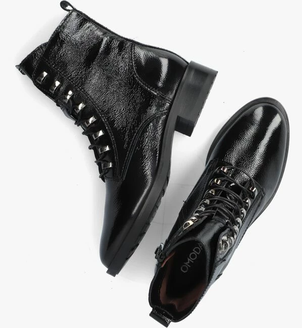 Omoda p22218 bottines à lacets en noir 5 Omoda p22218 bottines à lacets en noir – Image 5