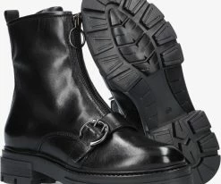 Omoda m79221 biker boots en noir 9 Omoda m79221 biker boots en noir -Bottes Femme Soldes 200781 4