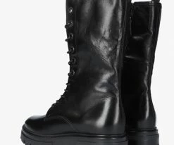 Omoda m79323 bottines à lacets en noir -Bottes Femme Soldes 200782 3