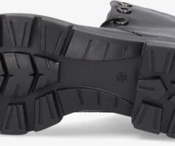 Omoda m79224 bottines à lacets en noir 9 Omoda m79224 bottines à lacets en noir -Bottes Femme Soldes 200783 4