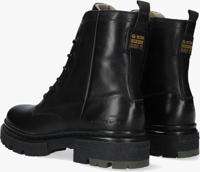 G-star raw kafey hgh lace lea bottines à lacets en noir 3 G-star raw kafey hgh lace lea bottines à lacets en noir – Image 3
