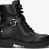 Guess ondina bottines à lacets en noir -Bottes Femme Soldes 201057 2