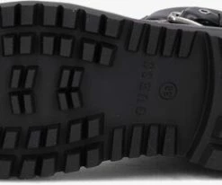 Guess ondina bottines à lacets en noir -Bottes Femme Soldes 201057 4