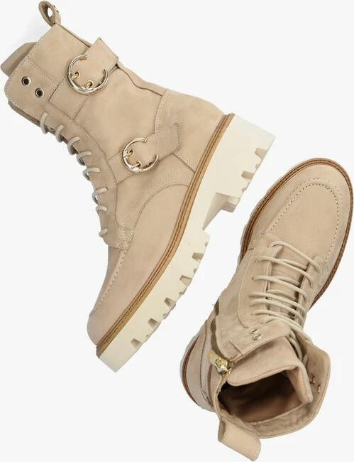 Notre-v 03-18 bottines à lacets en beige 5 Notre-v 03-18 bottines à lacets en beige – Image 5