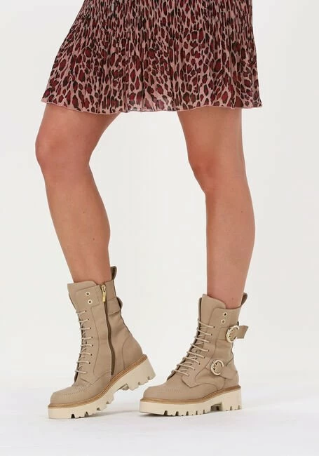 Notre-v 03-18 bottines à lacets en beige 6 Notre-v 03-18 bottines à lacets en beige – Image 6