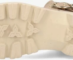 Notre-v 03-19 biker boots en beige -Bottes Femme Soldes 201284 4