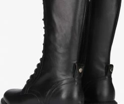 Notre-v 03-17 bottines à lacets en noir 8 Notre-v 03-17 bottines à lacets en noir -Bottes Femme Soldes 201286 3