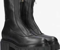 Notre-v 03-433 bottillons en noir 7 Notre-v 03-433 bottillons en noir -Bottes Femme Soldes 201289 1