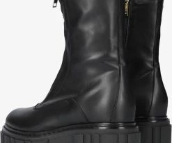 Notre-v 03-433 bottillons en noir 8 Notre-v 03-433 bottillons en noir -Bottes Femme Soldes 201289 3