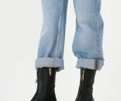 Notre-v 03-433 bottillons en noir 11 Notre-v 03-433 bottillons en noir -Bottes Femme Soldes 201289 8