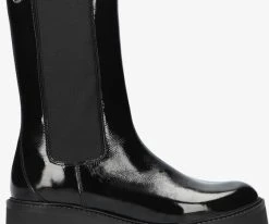 Mexx farin bottines chelsea en noir