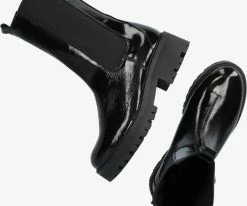 Mexx farin bottines chelsea en noir -Bottes Femme Soldes 201616 5