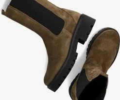 Mexx farin bottines chelsea en vert 10 Mexx farin bottines chelsea en vert -Bottes Femme Soldes 201617 5