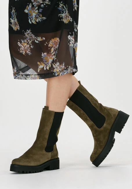 Mexx farin bottines chelsea en vert 6 Mexx farin bottines chelsea en vert – Image 6