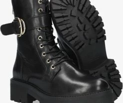Mexx haney bottines à lacets en noir -Bottes Femme Soldes 201618 4