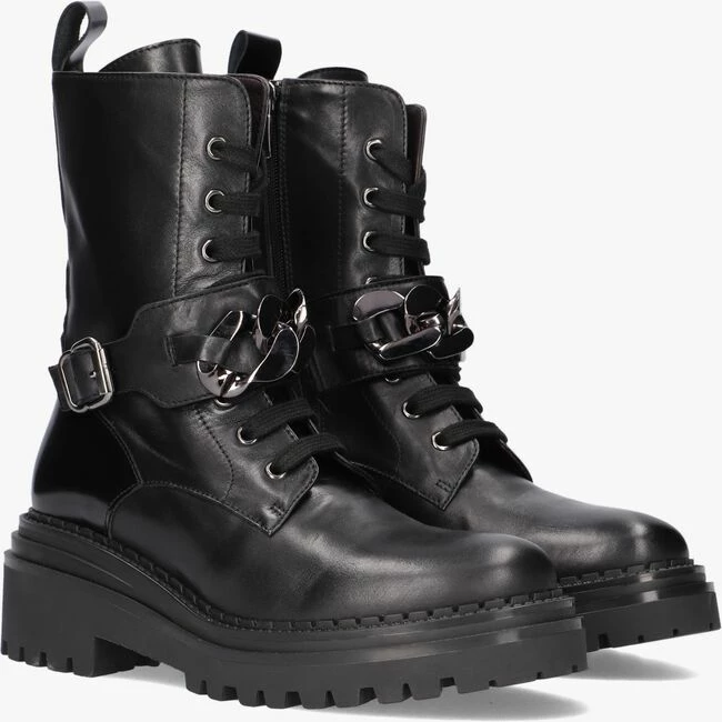 Laura bellariva 7300ab bottines à lacets en noir 2 Laura bellariva 7300ab bottines à lacets en noir – Image 2