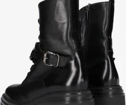 Laura bellariva 7300ab bottines à lacets en noir 8 Laura bellariva 7300ab bottines à lacets en noir -Bottes Femme Soldes 201736 3