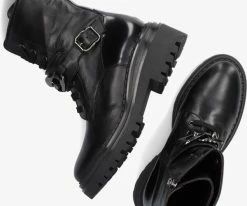 Laura bellariva 7300ab bottines à lacets en noir 10 Laura bellariva 7300ab bottines à lacets en noir -Bottes Femme Soldes 201736 5