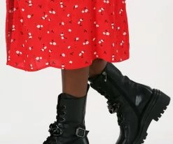 Laura bellariva 7300ab bottines à lacets en noir 11 Laura bellariva 7300ab bottines à lacets en noir -Bottes Femme Soldes 201736 8