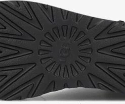 Ugg w classic mini logo zip bottes fourrure en noir 9 Ugg w classic mini logo zip bottes fourrure en noir -Bottes Femme Soldes 201899 4