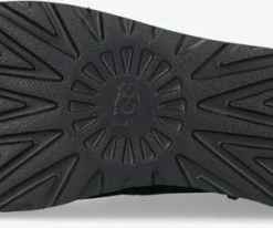 Ugg w classic short logo zip bottes fourrure en noir 8 Ugg w classic short logo zip bottes fourrure en noir -Bottes Femme Soldes 201901 4