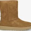 Ugg w classic short logo zip bottes fourrure en camel 11 Ugg w classic short logo zip bottes fourrure en camel -Bottes Femme Soldes 201902 2
