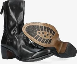 Cordwainer 40007 santiags en noir 8 Cordwainer 40007 santiags en noir -Bottes Femme Soldes 201967 4